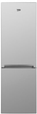 Холодильник Beko RCNK270K20S серебристый, двухкамерный, общий объем 270л, с разморозкой холодильной камеры Total No Frost, с разморозкой морозильной камеры Total No Frost, расположение морозильной камеры: снизу