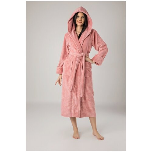 фото Халат nusa, размер m, розовый