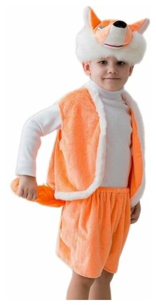 Карнавальный костюм лисенок В шортах большой, 5-7 лет, Бока 1801-бока