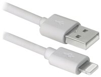 Кабель Defender USB - Apple Lightning (ACH01-10BH) 3 м черный