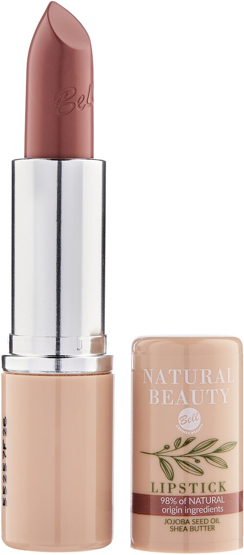 Bell Помада для губ Natural Beauty Lipstick, оттенок 03 smoky wood