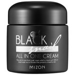 Mizon Black Snail All in one Cream Крем для лица с экстрактом черной улитки - изображение