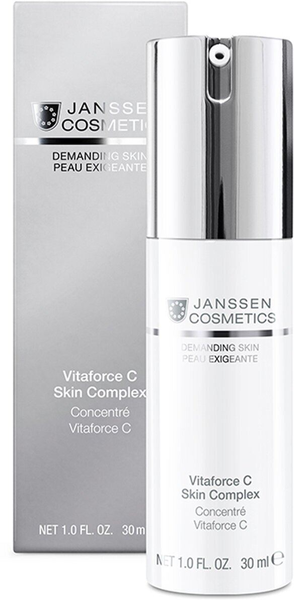 Концентрат регенерирующий с витамином С для лица Janssen Demanding Skin Vitaforce C Skin Complex, 30 мл
