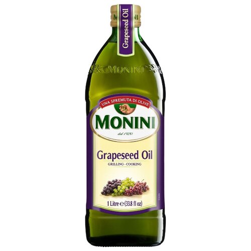 фото Monini Масло виноградных косточек Grapeseed, стеклянная бутылка 1 л