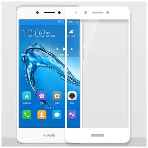 Защитное стекло 3D для Huawei Enjoy 6s / Huawei Honor 6c (белый)