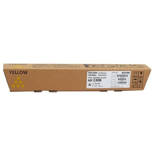 Картридж Ricoh MP C406 Yellow (842098) картридж printlight mpc406 y 842098 желтый для ricoh