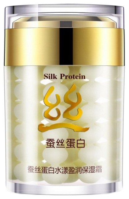 BioAqua Silk Protein Увлажняющий крем для лица с шелком, 60 мл