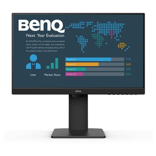 LCD BenQ 238 BL2485TC IPS 1920x1080 75Hz 5ms 169 250cd 10001 178178 HDMI DP USB-C Speaker 2x2W HAS Pivot Swivel Tilt 2657000₽