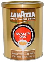 Кофе молотый Lavazza Qualita Oro жестяная банка 250 г