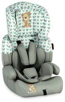 Автокресло группа 2/3 (15-36 кг) Lorelli Junior plus Green&Grey Friends