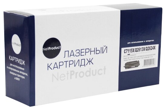 NetProduct C7115x/q2613x/q2624x Картридж для HP LJ 1200/1300/1150 (NetProduct) C7115x/q2613x/q26 .