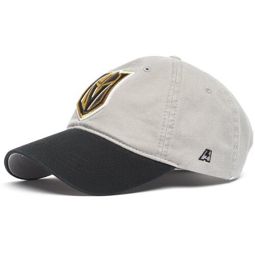 фото Бейсболка мужская nhl vegas golden knights серая atributika & club мягкая, кепка нхл вегас голден найтс атрибутика и клуб летняя из хлопка