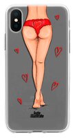 Чехол iPapai kateillustrate для Apple iPhone X Stay In Bed