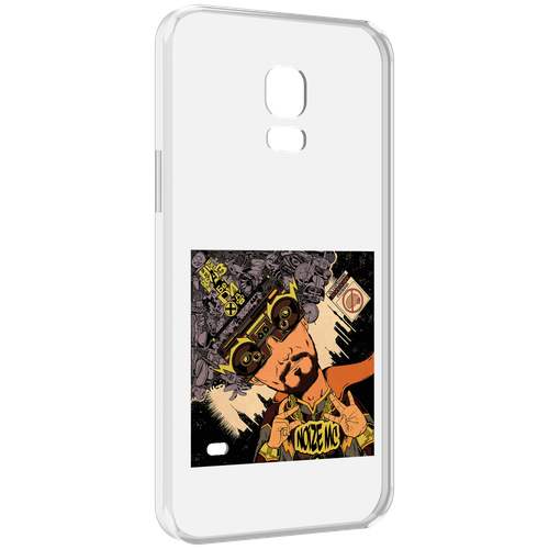 Чехол MyPads Неразбериха Noize MC для Samsung Galaxy S5 mini задняя-панель-накладка-бампер