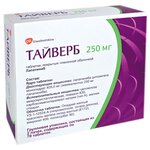 Тайверб таб п/о плёночной 250мг №140 - изображение