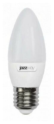 Лампа светодиодная PLED-SP 9Вт C37 свеча 5000К холод. бел. E27 820лм 230В JazzWay 5001954A