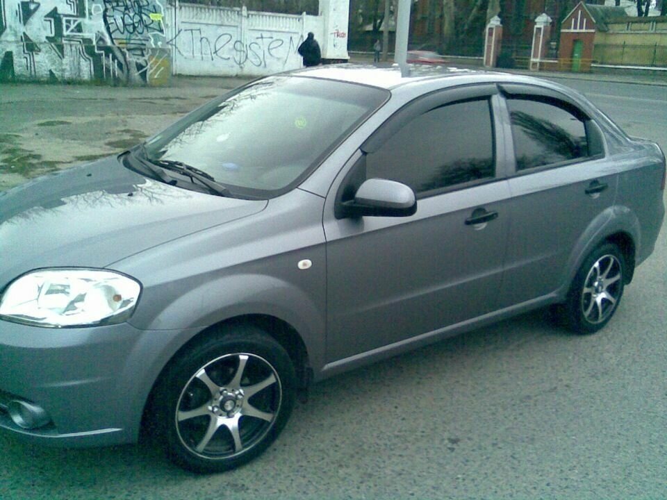 Дефлекторы окон Chevrolet Aveo I седан 2006-2011