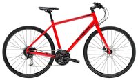 Шоссейный гибрид TREK FX 3 Disc (2019) viper red S (164-173) (требует финальной сборки)