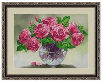 Galla Collection Набор для вышивания бисером Розовый шарм 40 х 29 см (Л337)