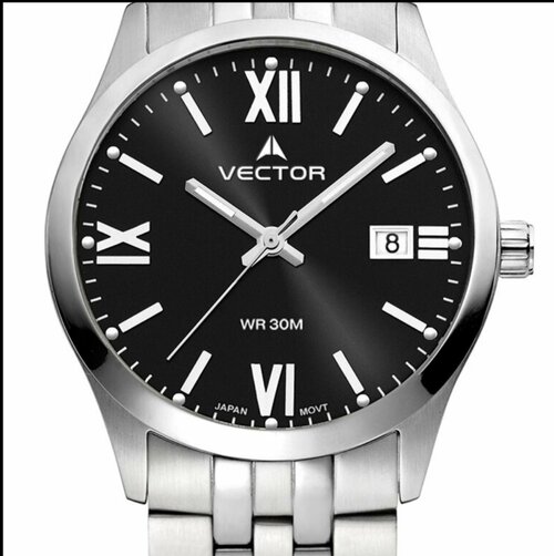 Наручные часы VECTOR VC8-061415 черный, черный