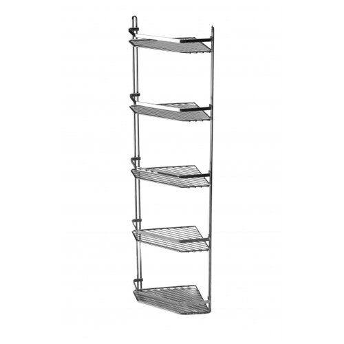 Этажерка настенная Vanstore Modern 578-90 20х20х87 см, хром