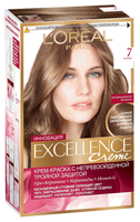 L'Oreal Paris Excellence Стойкая крем-краска для волос, 7.1, Русый пепельный