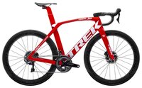 Шоссейный велосипед TREK Madone SLR 8 Disc (2019) matte dnister black/gloss sunburst 50 см (155-162)