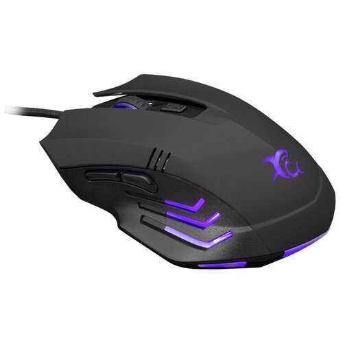 Игровая мышь White Shark Hannibal-2 для компьютера Проводная Оптическая Геймерская мышь 3200DPI 6 кнопок Красная 110700₽