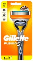 Бритвенный станок Gillette Fusion сменные лезвия: 1 шт.