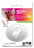 Флешка Silicon Power Touch T08 64GB белый