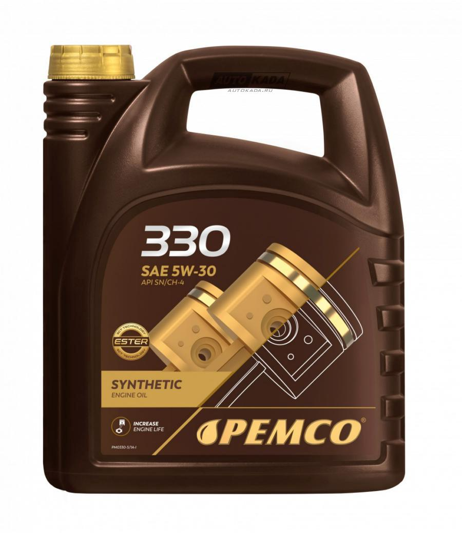 Синтетическое моторное масло Pemco 330 SAE 5W-30