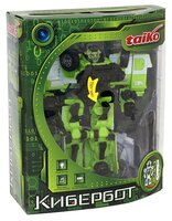 Робот-трансформер Taiko Кибербот R0146 зеленый/черный