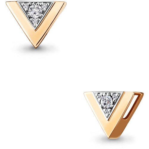 фото Подвеска diamant online, золото, 585 проба, бриллиант