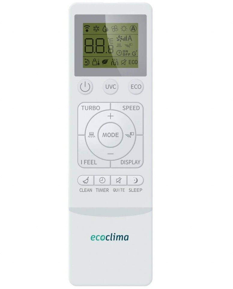 Настенная сплит-система Ecoclima ECW/I-12QCW + EC/I-12QC, белый - фотография № 15