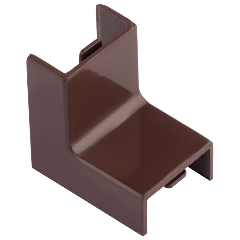 ibd-25-25x4 Угол внутренний (25х25) (4 шт) Plast PROxima под темное дерево EKF - фото №11