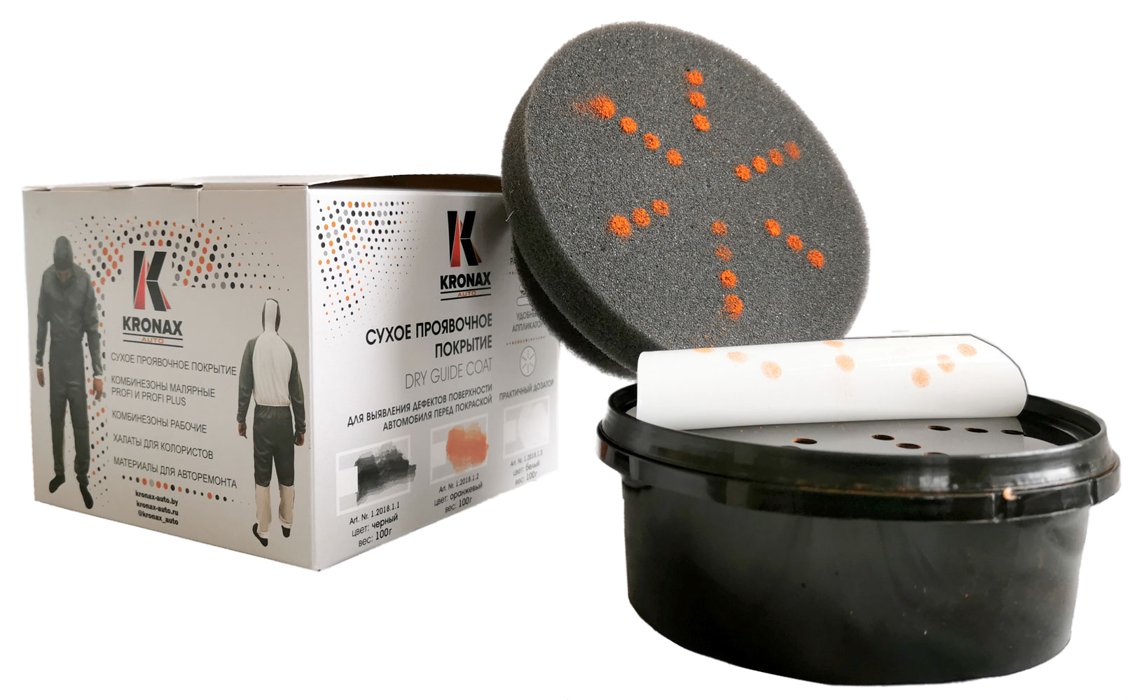 фото Сухое проявочное покрытие Kronax, 100 гр.