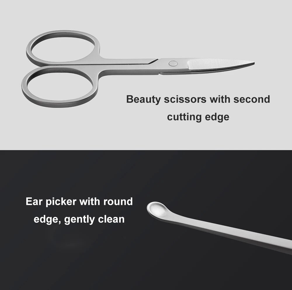 Набор для маникюра Xiaomi Mijia XM0444, 5 in 1: детали дизайна и сборки