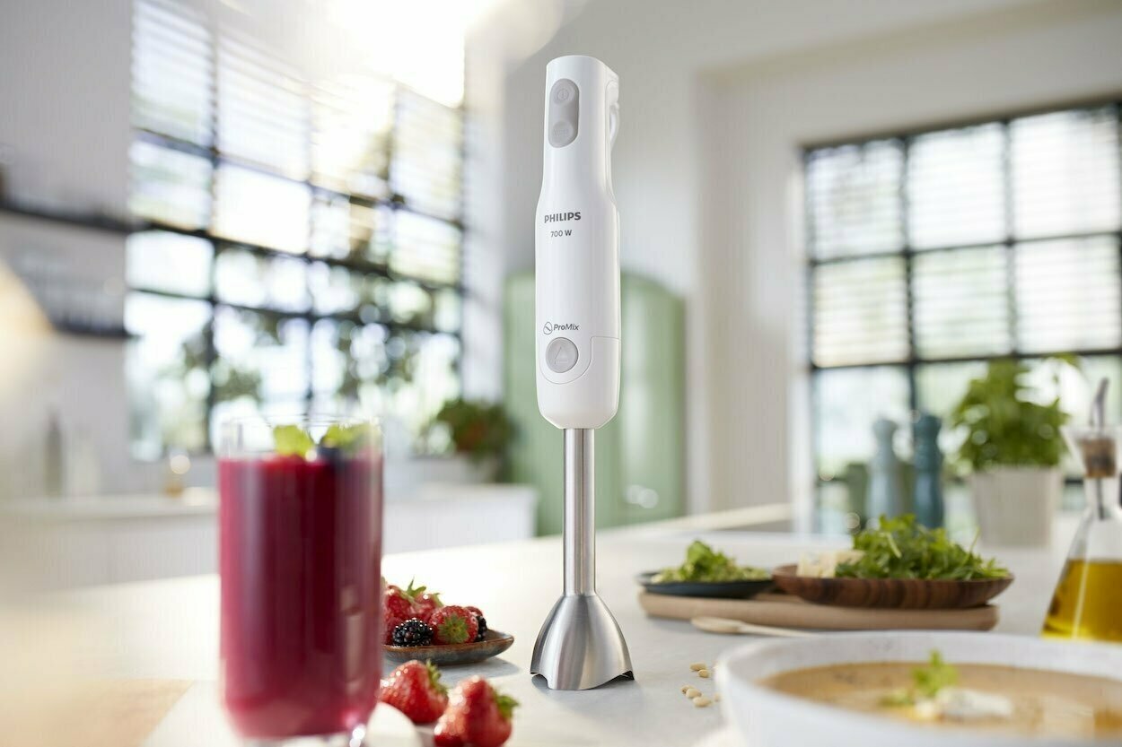 блендер PHILIPS HR2543/90 700Вт 2 скорости черный - фото №13