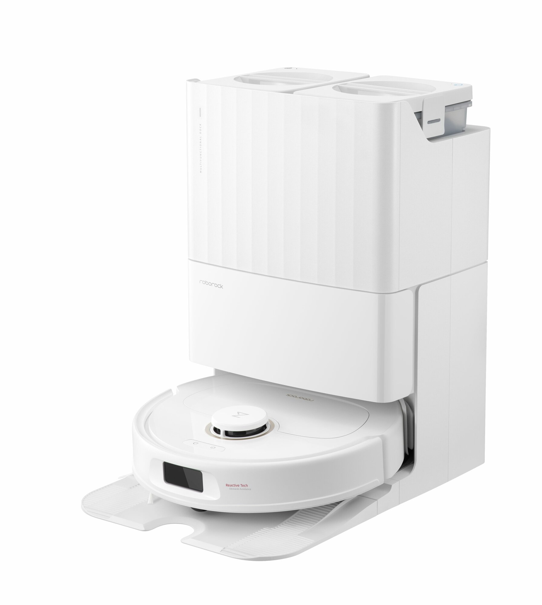 Робот-пылесос Roborock QRevo Pro (QR1PES), (с Алисой), Русская версия, Белый