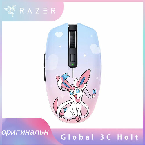 Razer Pokemon Sylveon Limited Edition Orochi V2 Ultra Lightweight Mouse 2 Wireless mode 5G Advanced 18K DPI Optical Sensor 7463₽