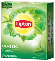 Чай зеленый Lipton Green Classic в пакетиках, 100 шт.