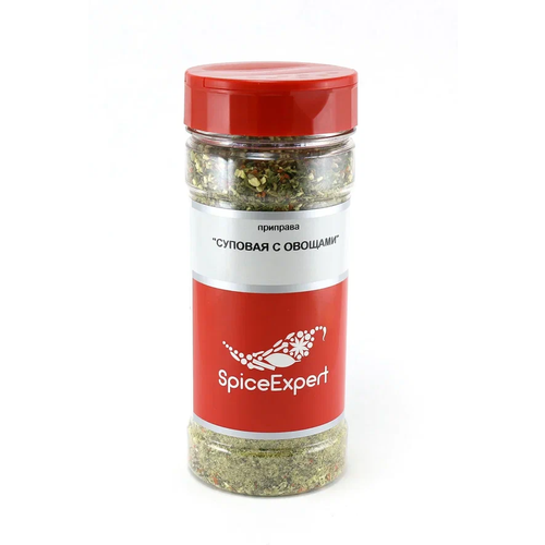 Spice Expert Приправа Суповая с овощами, 340 г, 360 мл, банка пластиковая