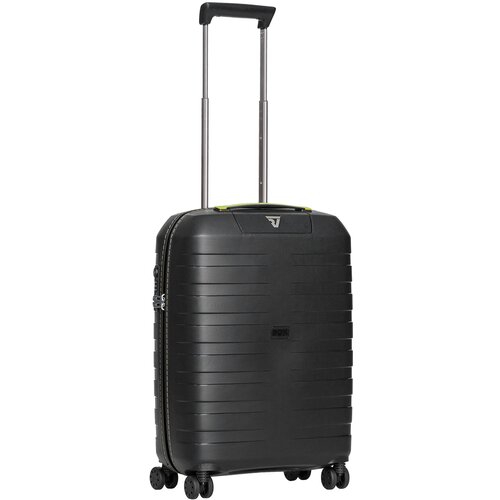 Чемодан RONCATO Box, 41 л, размер S, черный roncato чемодан 5513 box cabin trolley 4 wheels 03 01 blue nero