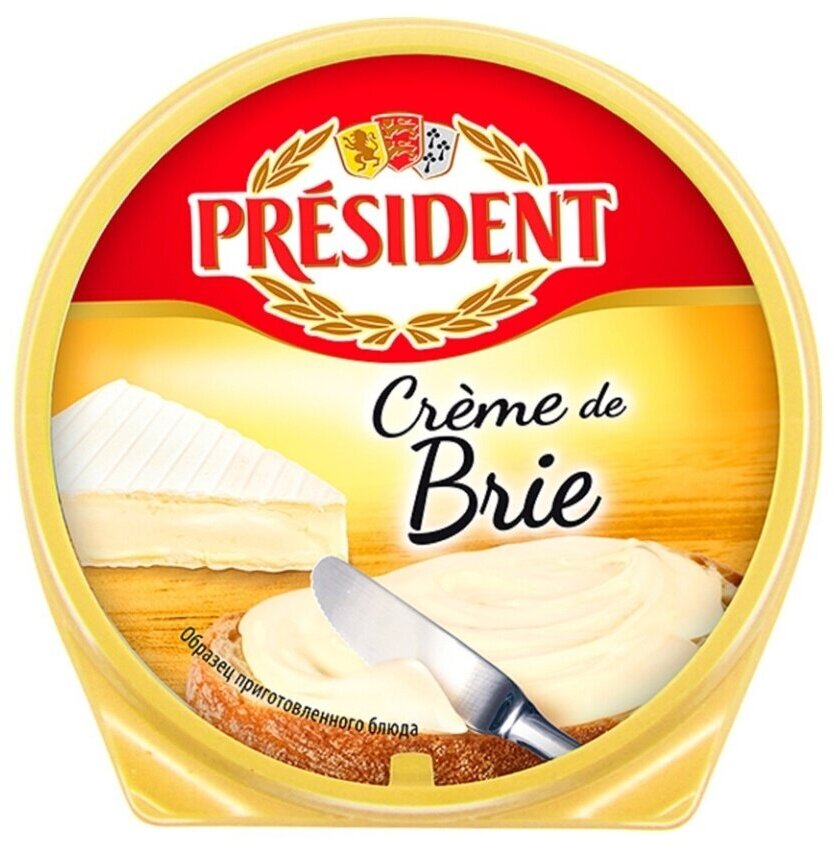 Сыр плавленый President Creme de Brie 50%