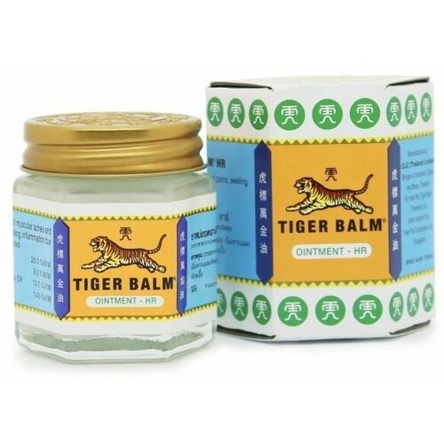 Белый Тигровый бальзам Tiger Balm White Ointment 30 гр.