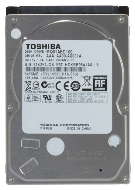 Hdd Для Ноутбука Купить 1тб