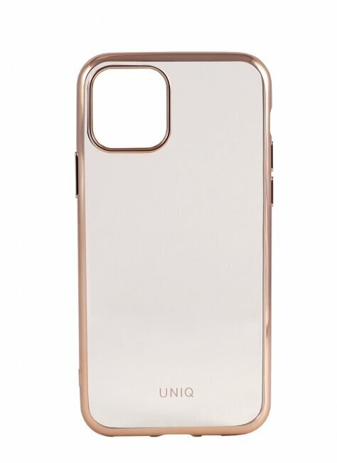 Uniq для iPhone 11 Pro Max чехол Glacier Glitz Gold
