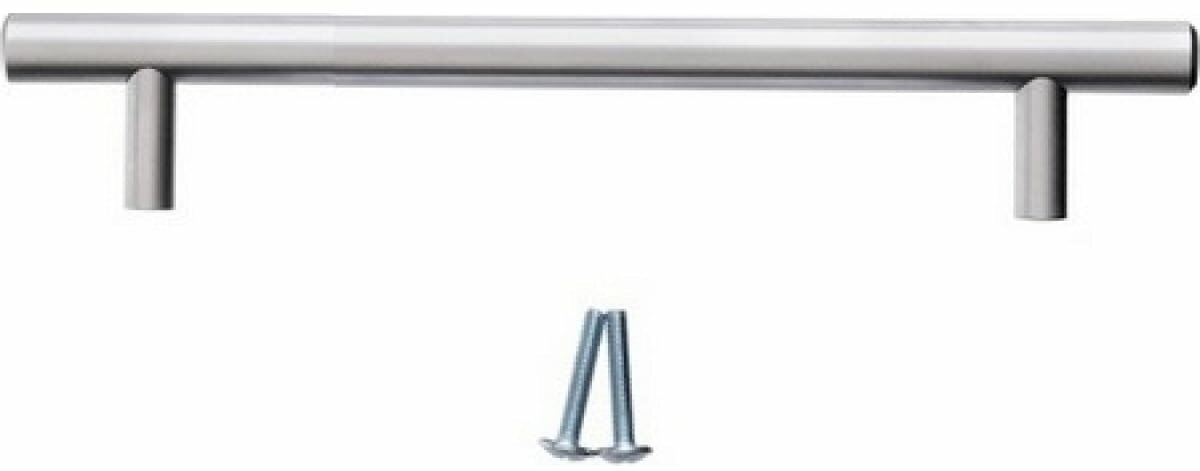 Мебельная ручка - рейлинг длина 160 мм диаметр 12 мм цвет - матовый хром