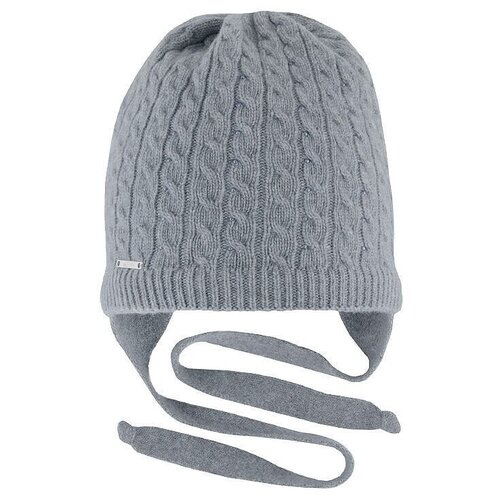 Шапка mialt, размер 50-52, серый шапка для девочки ритм kids цвет бежевый размер 50 52