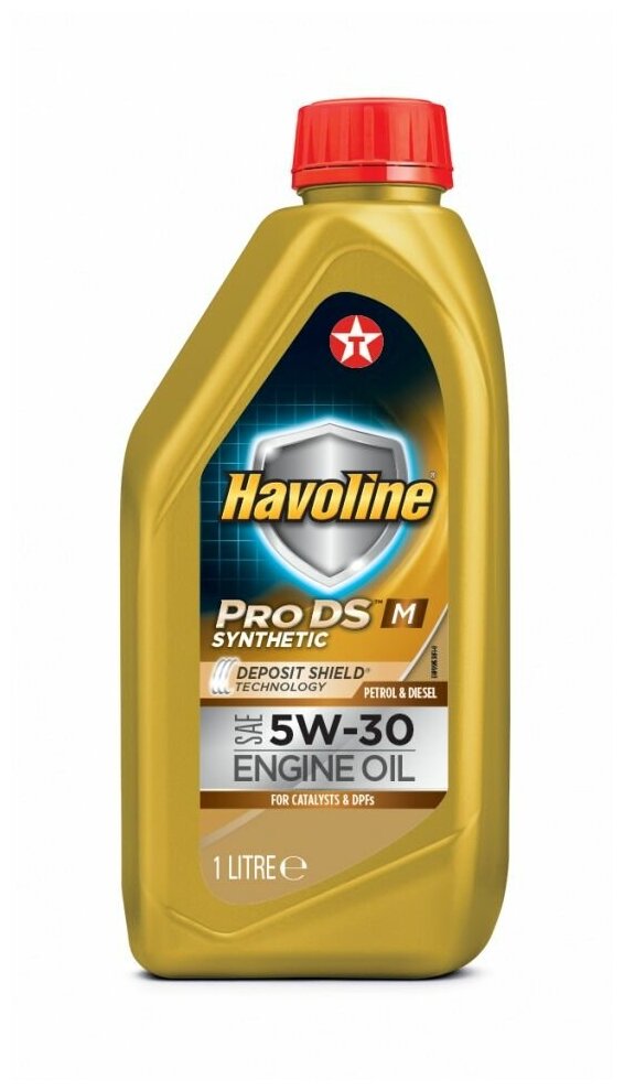 Моторное масло TEXACO Havoline ProDS M 5W-30 1 л